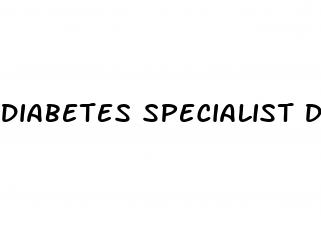 diabetes specialist doctors