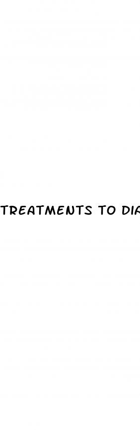 treatments to diabetes