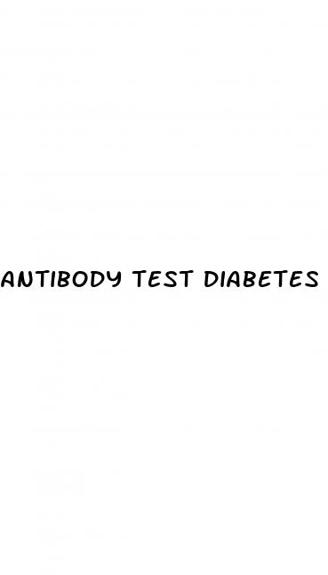 antibody test diabetes