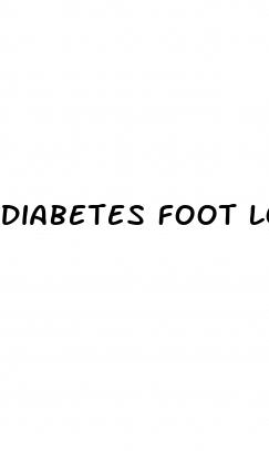 diabetes foot loss