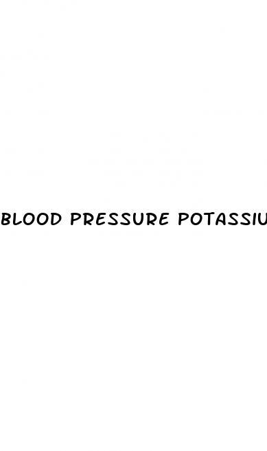 blood pressure potassium