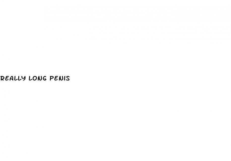 really long penis