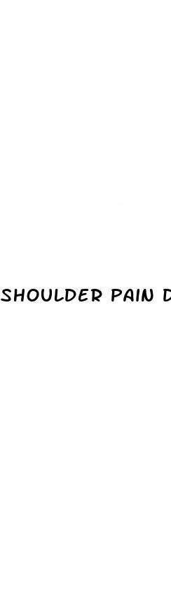 shoulder pain diabetes