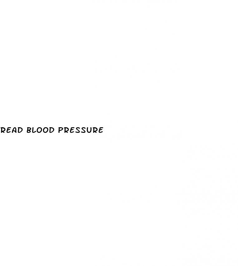 read blood pressure