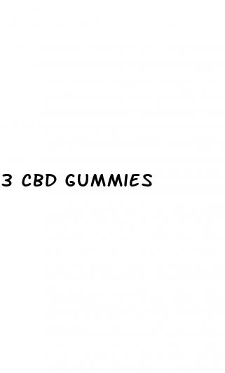 3 cbd gummies