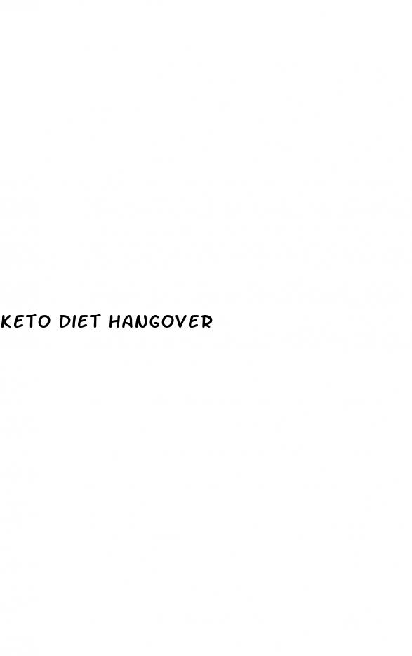 keto diet hangover