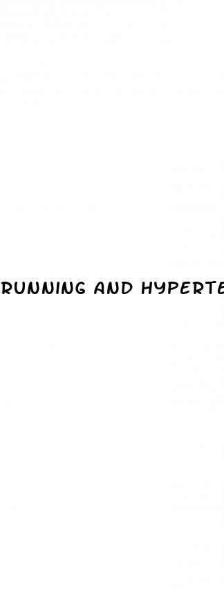 running and hypertension