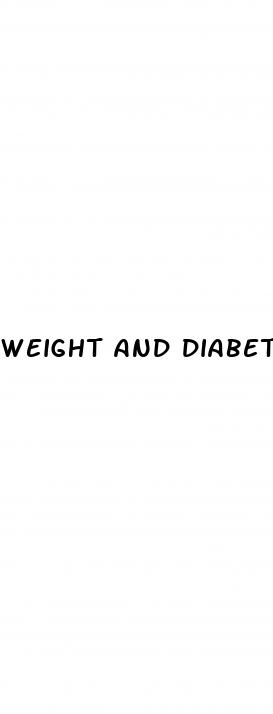 weight and diabetes