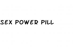 sex power pill
