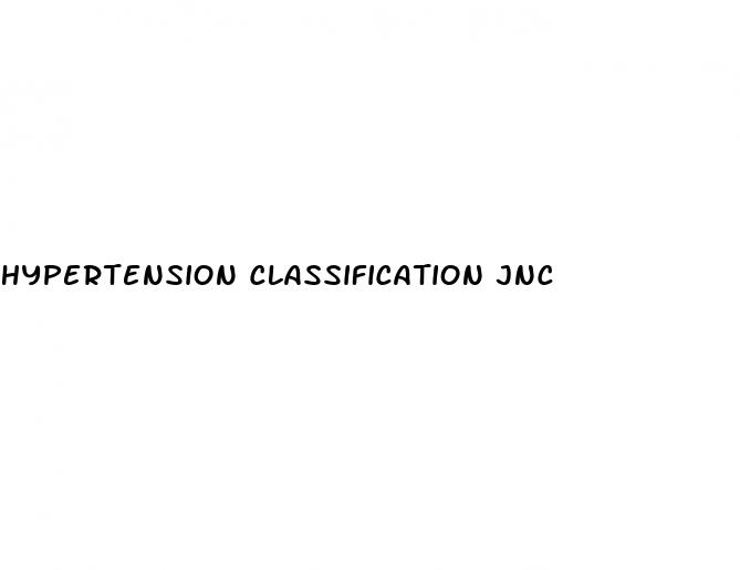 hypertension classification jnc