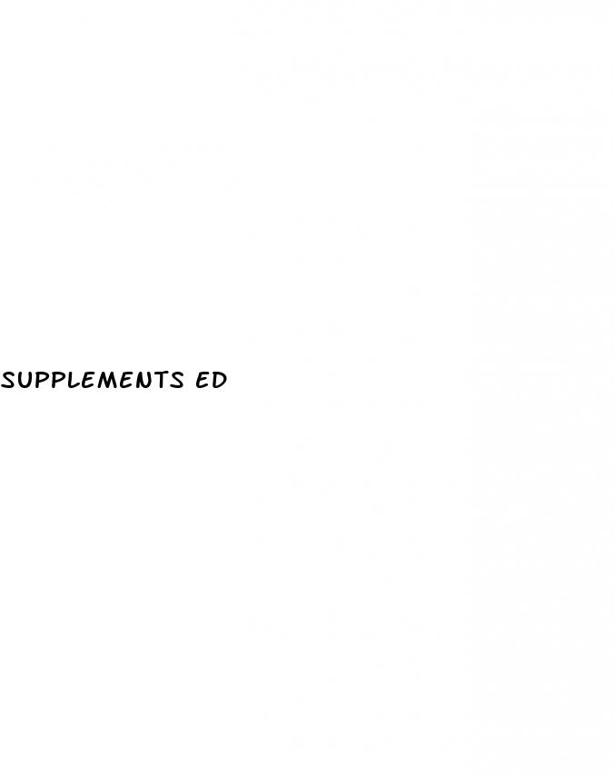 supplements ed