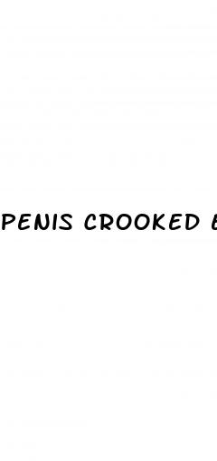 penis crooked erect
