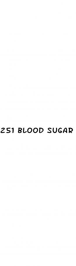 251 blood sugar