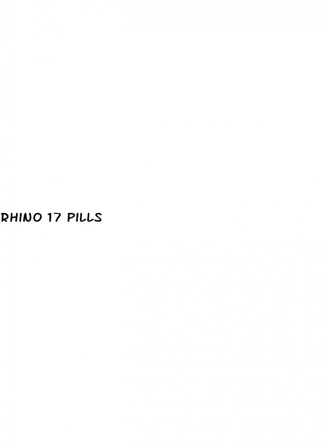 rhino 17 pills