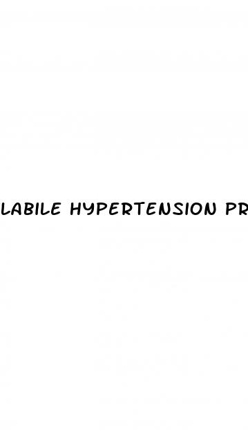 labile hypertension pregnancy