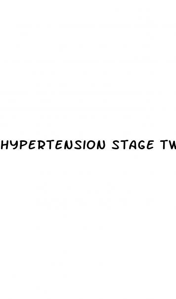 hypertension stage two