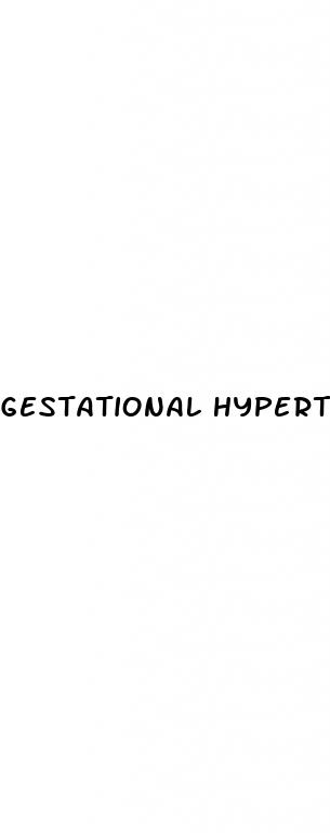 gestational hypertension risks