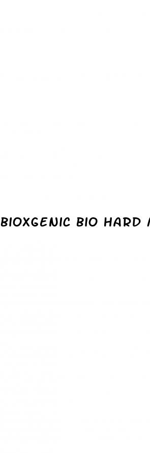 bioxgenic bio hard male enhancement reviews