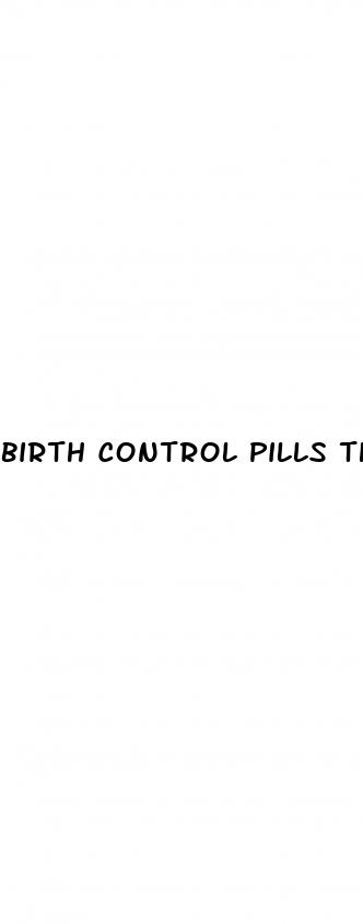 birth control pills that increase sex drive