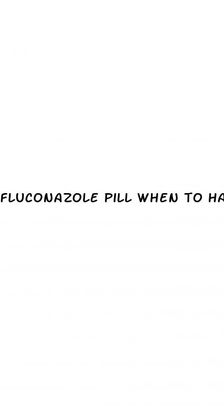 fluconazole pill when to have sex