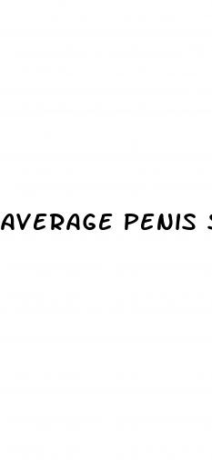 average penis size pictures