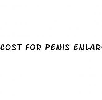 cost for penis enlargement surgery
