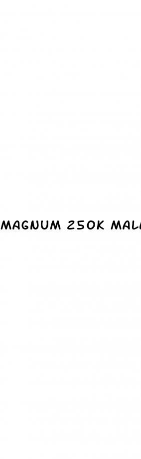 magnum 250k male enhancement
