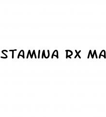 stamina rx maximum sexual stimulant