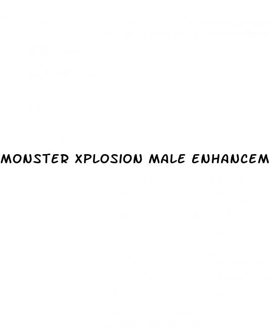 monster xplosion male enhancement