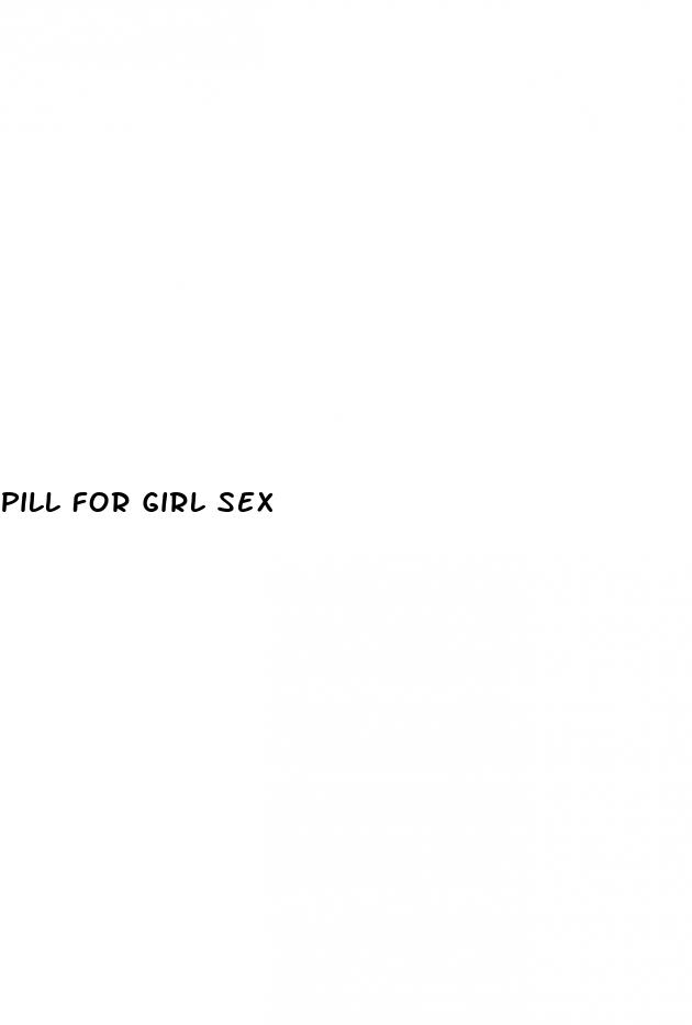 pill for girl sex