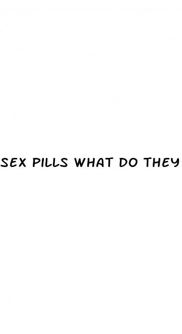 sex pills what do they do