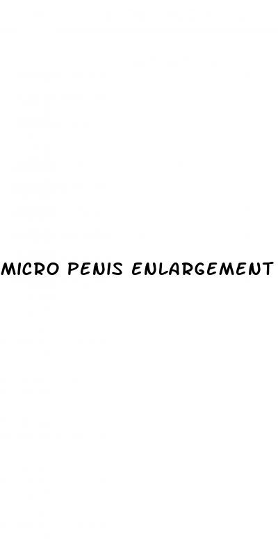 micro penis enlargement surgery