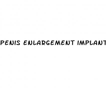 penis enlargement implant surgery