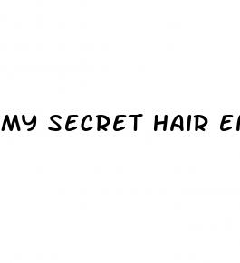 my secret hair enhancer