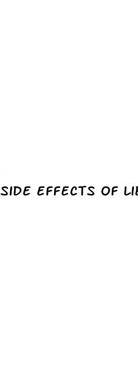 side effects of libido pills