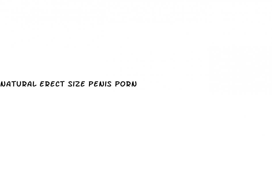 natural erect size penis porn