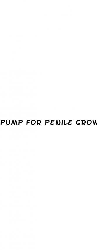 pump for penile growth