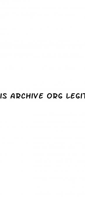 is archive org legit