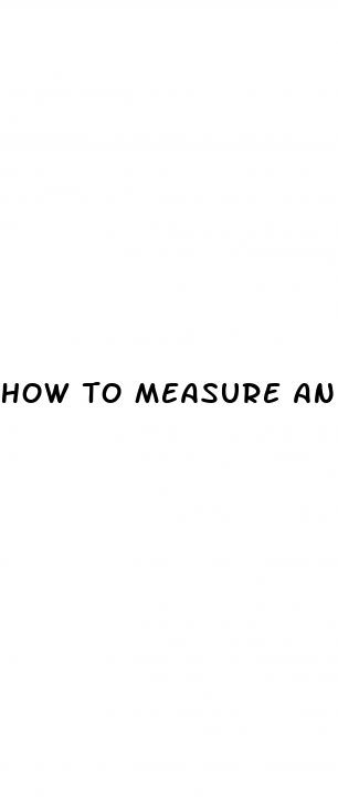 how to measure an erect penis
