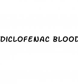 diclofenac blood sugar