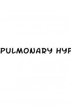 pulmonary hypertension nausea