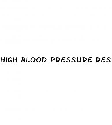 high blood pressure results in all of the following except