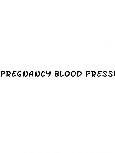 pregnancy blood pressure low