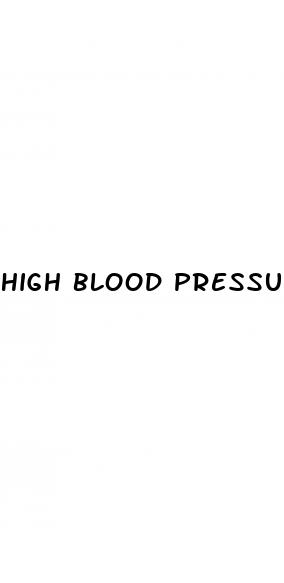 high blood pressure due to headache