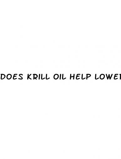 does krill oil help lower blood pressure