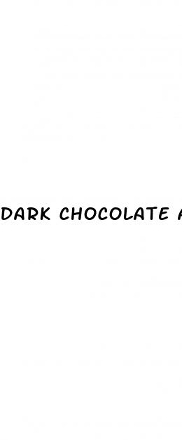 dark chocolate and hypertension