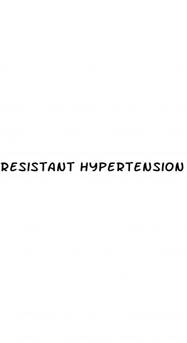 resistant hypertension in ckd