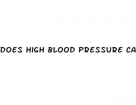 does high blood pressure cause numbness in hands and feet