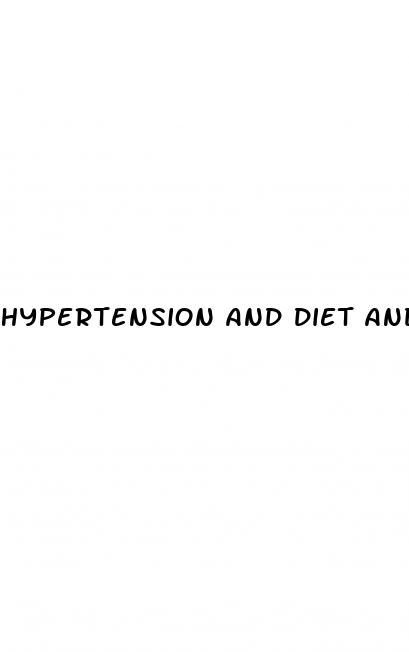 hypertension and diet and exercise