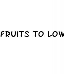 fruits to lower blood pressure fast